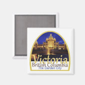 VICTORIA Canada Magneet (Voorkant / Achterkant)