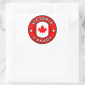 Victoria Canada Rechthoekige Sticker (Tas)