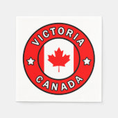 Victoria Canada Servet (Voorkant)
