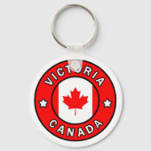 Victoria Canada Sleutelhanger (Voorkant)