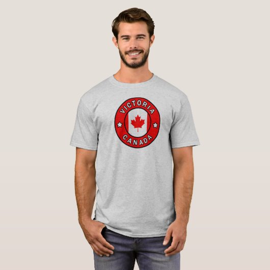 Victoria Canada T-shirt (Voorkant volledig)