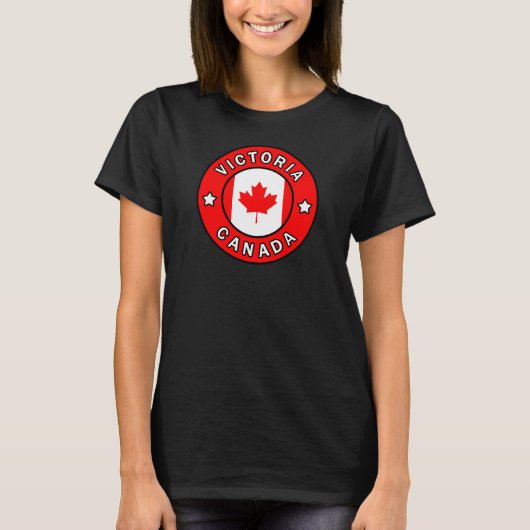 Victoria Canada T-shirt (Voorkant)