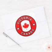 Victoria Canada Vierkante Sticker (Envelop)