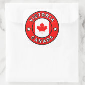 Victoria Canada Vierkante Sticker (Tas)