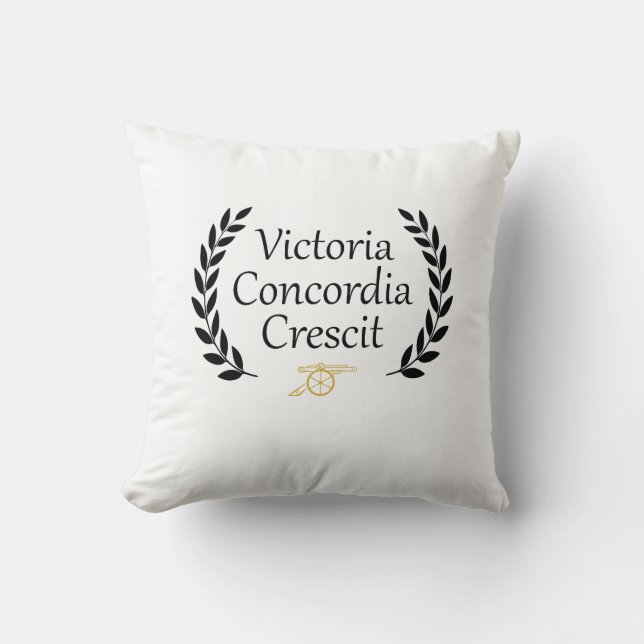 Victoria Concordia Crescit Arsenal Kussen (Voorkant)