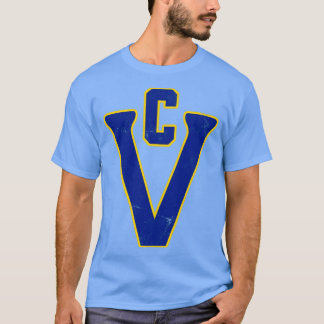 Victoria Cougars Vervaagd Verdrietige Stijl T-shirt