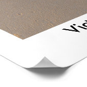 Victoria Crater Mar's Rover Landing Site Poster (Hoek)