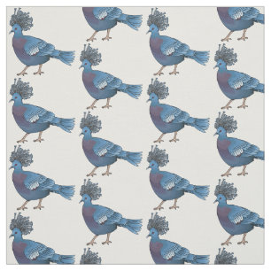 Victoria crowed duivenvogelschilderij cartoon illu stof