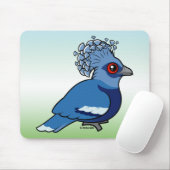 Victoria Crowned Pigeon Muismat (Met muis)