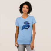 Victoria Crowned Pigeon T-shirt (Voorkant volledig)