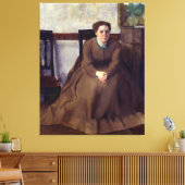 Victoria Dubourg van Edgar Degas Canvas Afdruk (Insitu (Woonkamer))