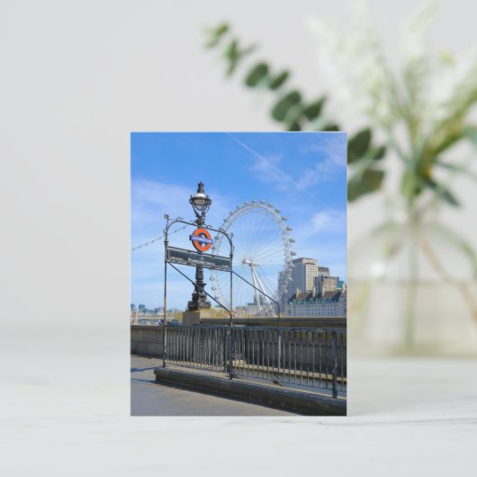 Victoria Embankment, London UK Briefkaart (Staand voorkant)