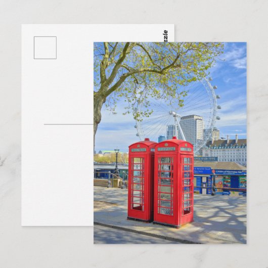 Victoria Embankment, London UK Briefkaart (Voorkant / Achterkant)