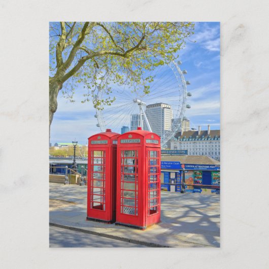 Victoria Embankment, London UK Briefkaart (Voorkant)