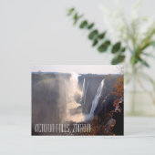Victoria Falls, Zambia Postcard Briefkaart (Staand voorkant)