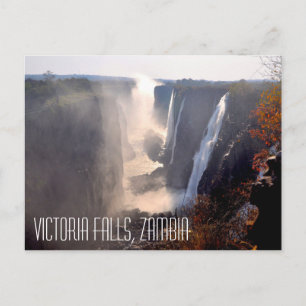 Victoria Falls, Zambia Postcard Briefkaart