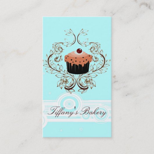 Victoria Fancy Boutique Blue Visitekaartje (Voorkant)