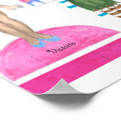 Victoria Fantasy Hero Paper Doll - Speel of Displa Poster (Hoek)