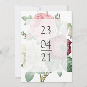Victoria, floraal, botanisch behalve de datum save the date