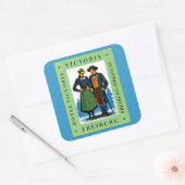 Victoria ~ Freiburg Vierkante Sticker (Envelop)