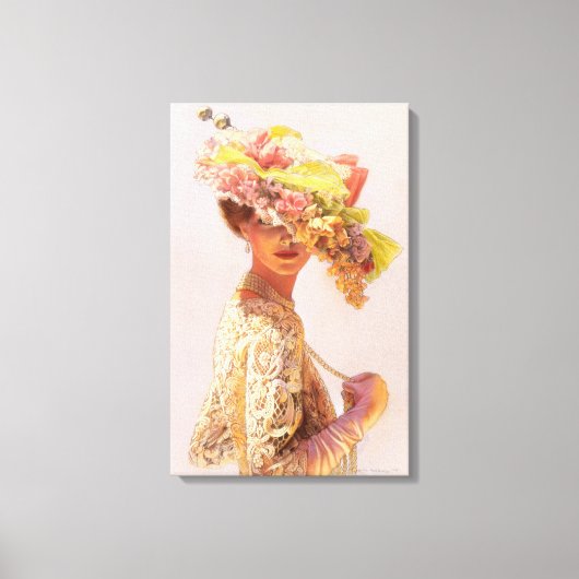 "Victoria" gewikkeld canvas print (Voorkant)