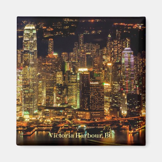 Victoria Harbor, Brits-Columbia Magneet (Voorkant)