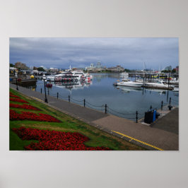 Victoria Harbor Canada Poster