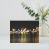 Victoria Harbour Lights Briefkaart (Staand voorkant)
