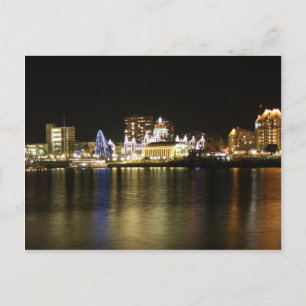 Victoria Harbour Lights Briefkaart