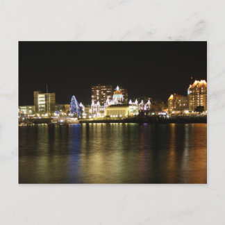 Victoria Harbour Lights Briefkaart