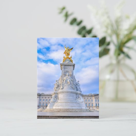 Victoria-herdenkingsmonument, Buckingham Palace, L Briefkaart (Staand voorkant)