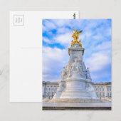 Victoria-herdenkingsmonument, Buckingham Palace, L Briefkaart (Voorkant / Achterkant)