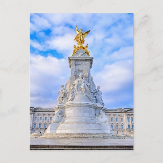 Victoria-herdenkingsmonument, Buckingham Palace, L Briefkaart (Voorkant)