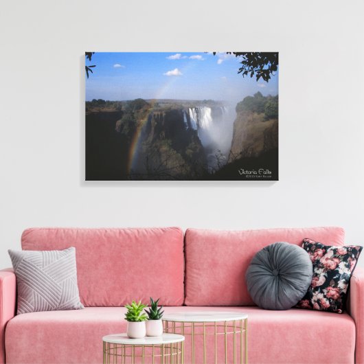 Victoria Herfst 2 Canvas Afdruk (Insitu (Woonkamer))