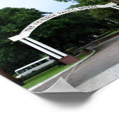 Victoria Herfsten Hotel Entrance 10 x 8 inch Poster (Hoek)