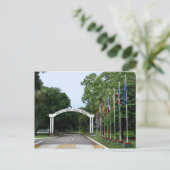 Victoria Herfsten Hotel Entrance Briefkaart (Staand voorkant)