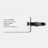 Victoria Herfsten luchtmacht uitzicht - Zimbabwe,  Bagagelabel (Achterkant horizontaal)