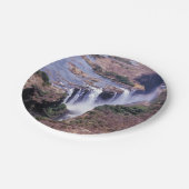 Victoria Herfsten luchtmacht uitzicht - Zimbabwe, Papieren Bordje (Gekanteld)