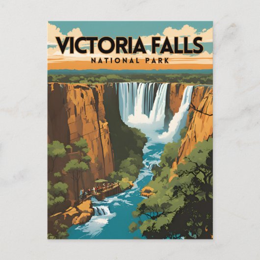 Victoria Herfsten National Park Reizen Briefkaart (Voorkant)