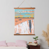 Victoria Herfsten National Park Travel Art Vintage Hangend Wandkleed (Slaapkamer)