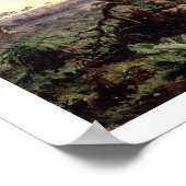 Victoria-Herfsten op zonsopgang, met 'De rook' of  Poster (Hoek)