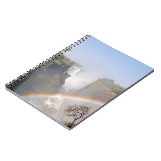 Victoria Herfsten Rainbow Waterfall Foto Notitieboek (Linkerzijde)