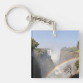 Victoria Herfsten Rainbow Waterfall Foto Sleutelhanger (Voorkant)