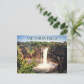 victoria herfsten regenboog briefkaart (Staand voorkant)