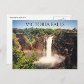 victoria herfsten regenboog briefkaart (Voorkant / Achterkant)