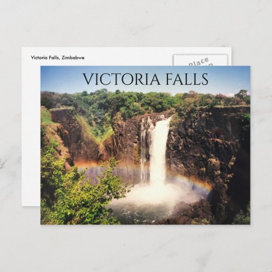 victoria herfsten regenboog briefkaart (Voorkant / Achterkant)