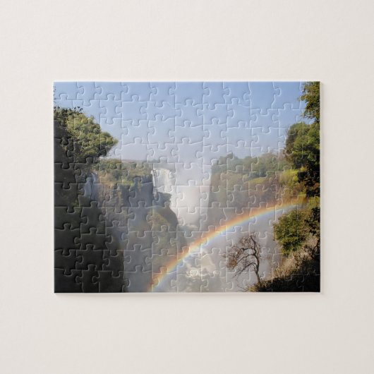 Victoria Herfsten Regenboog Legpuzzel (Horizontaal)