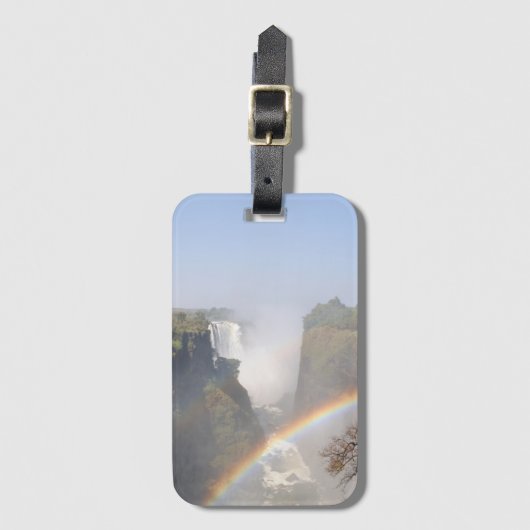 Victoria Herfsten Regenboogwaterval Bagagelabel (Voorkant (verticaal))