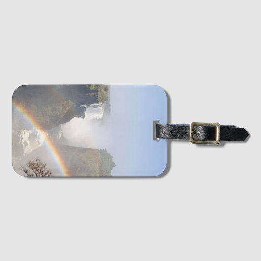 Victoria Herfsten Regenboogwaterval Bagagelabel (Voorkant (horizontaal))