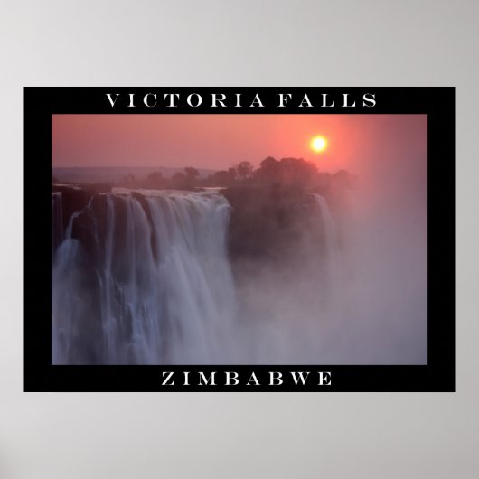 Victoria Herfsten Sunrise Poster (Voorkant)